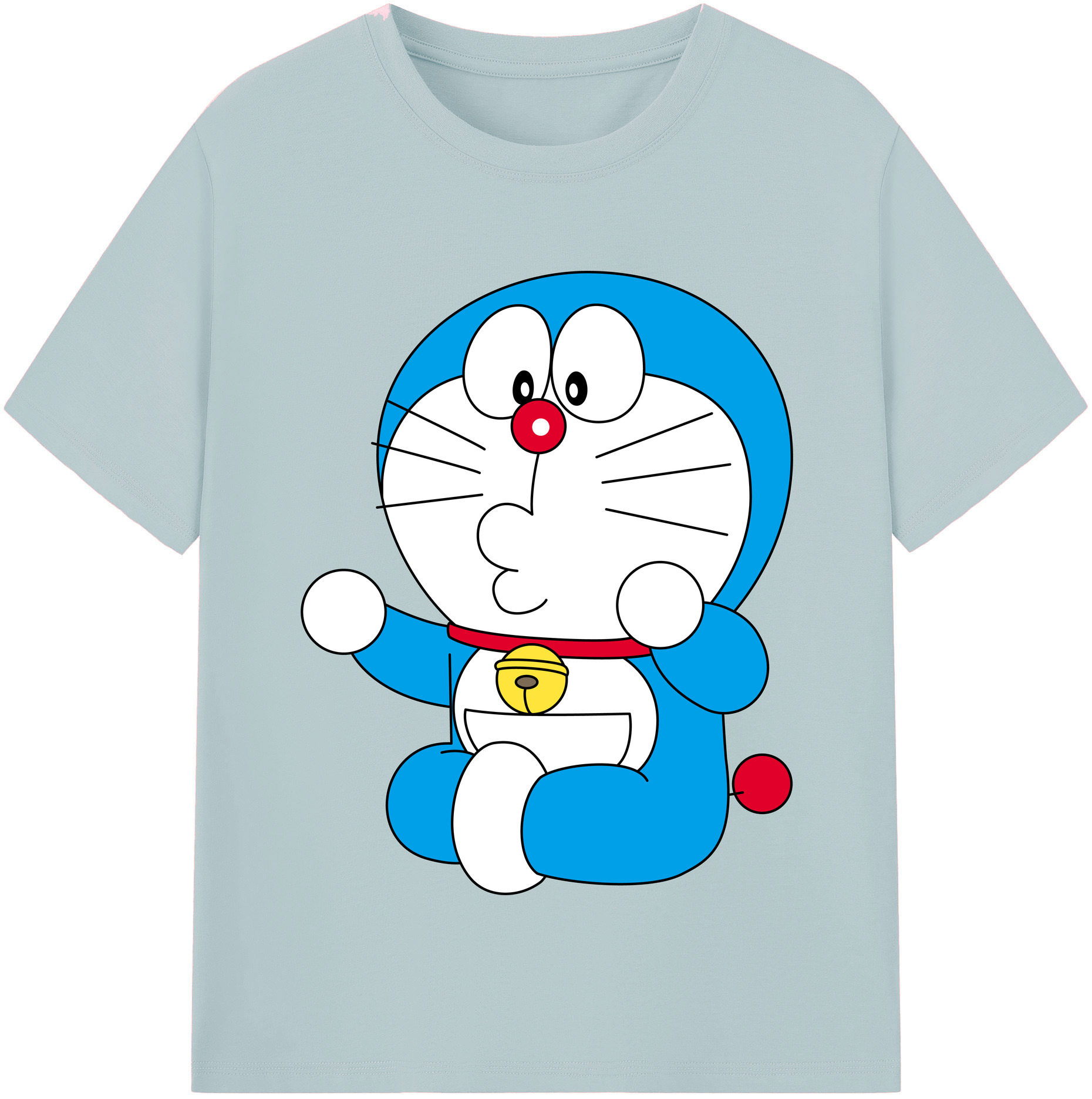 （画像用） ドラえもん Doraemon 綿100％半袖Tシャツ（フロントプリント）